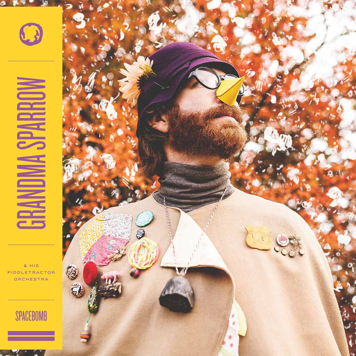 Grandma Sparrow – Grandma Sparrow & His Piddletractor Orchestra vinyl cover