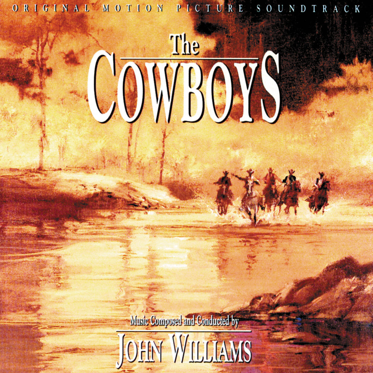 John Williams – The Cowboys (Original Motion Picture Soundtrack) vinyl cover