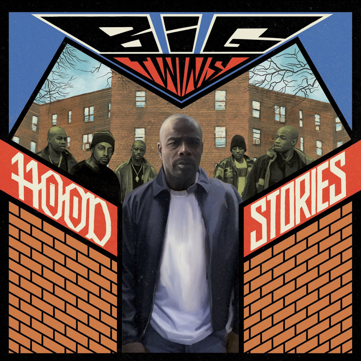 Big Twins – Hood Stories vinyl record cover