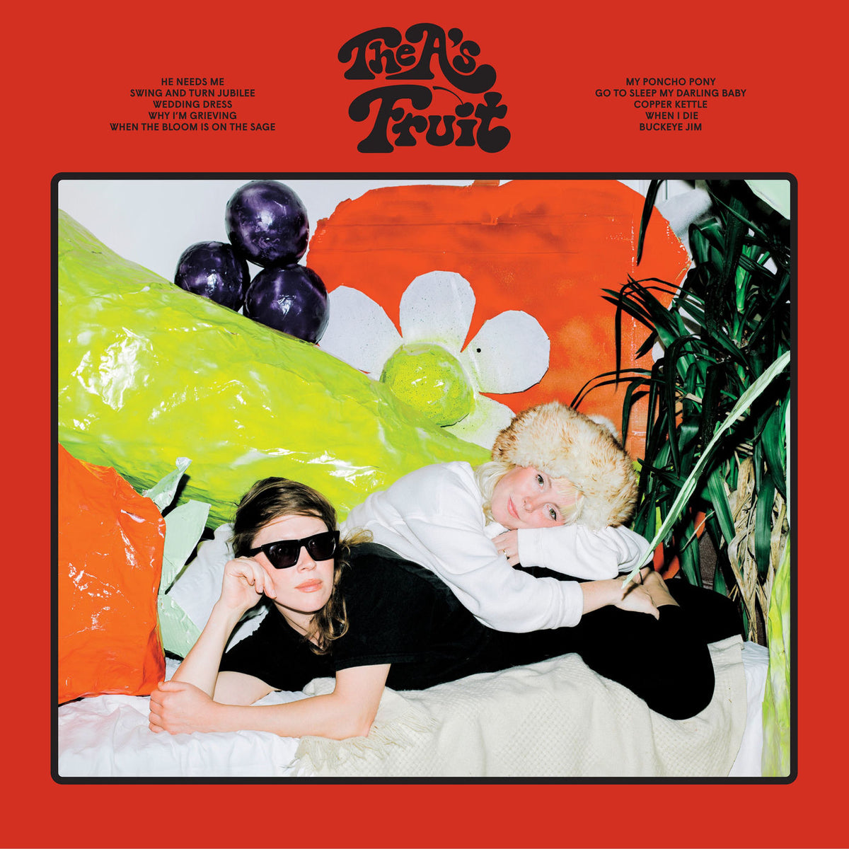The A's – Fruit vinyl record cover