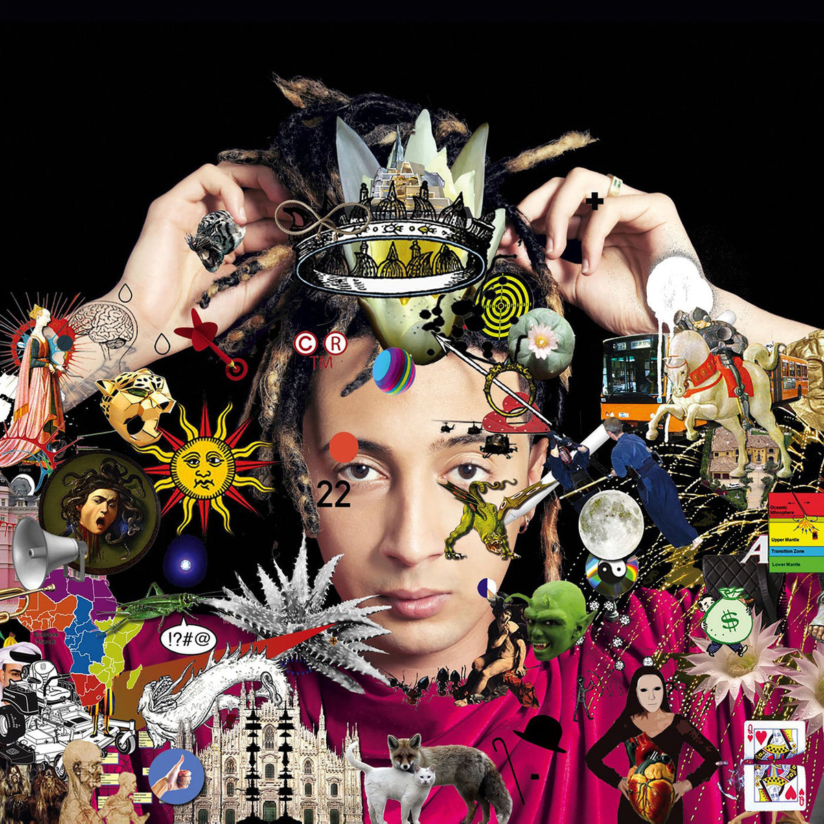Ghali – Album vinyl record cover