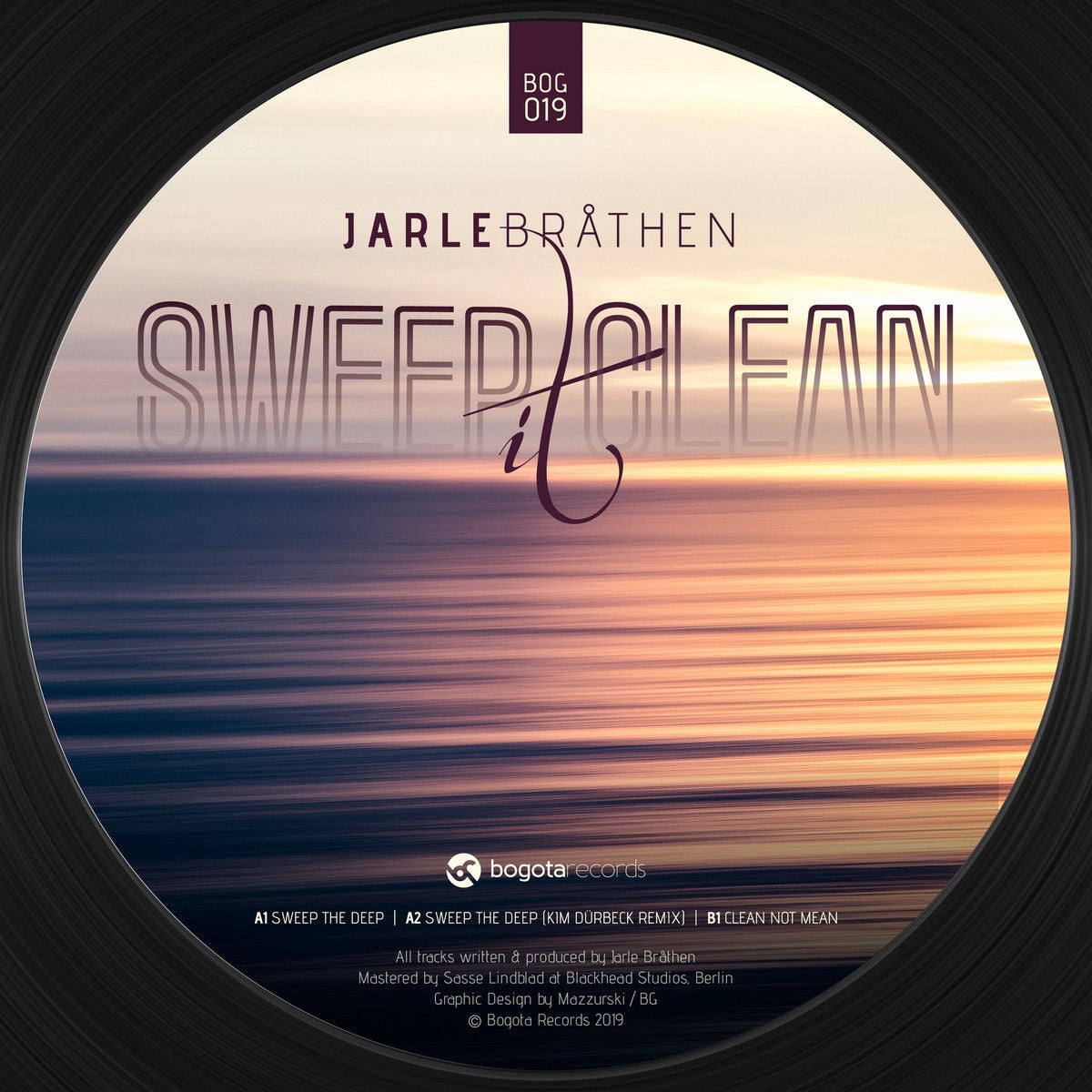 Jarle Brathen – Sweep It Clean vinyl cover