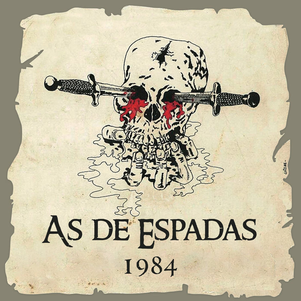 As De Espadas – 1984 vinyl record cover