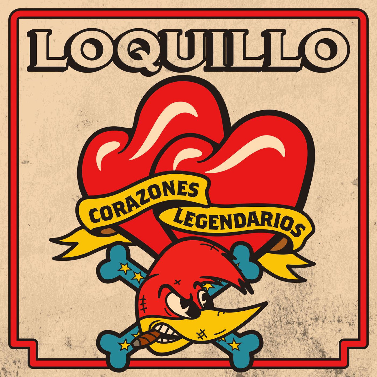 Loquillo – Corazones Legendarios vinyl record cover
