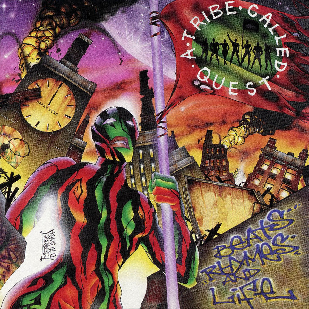A Tribe Called Quest – Beats Rhymes & Life vinyl record cover
