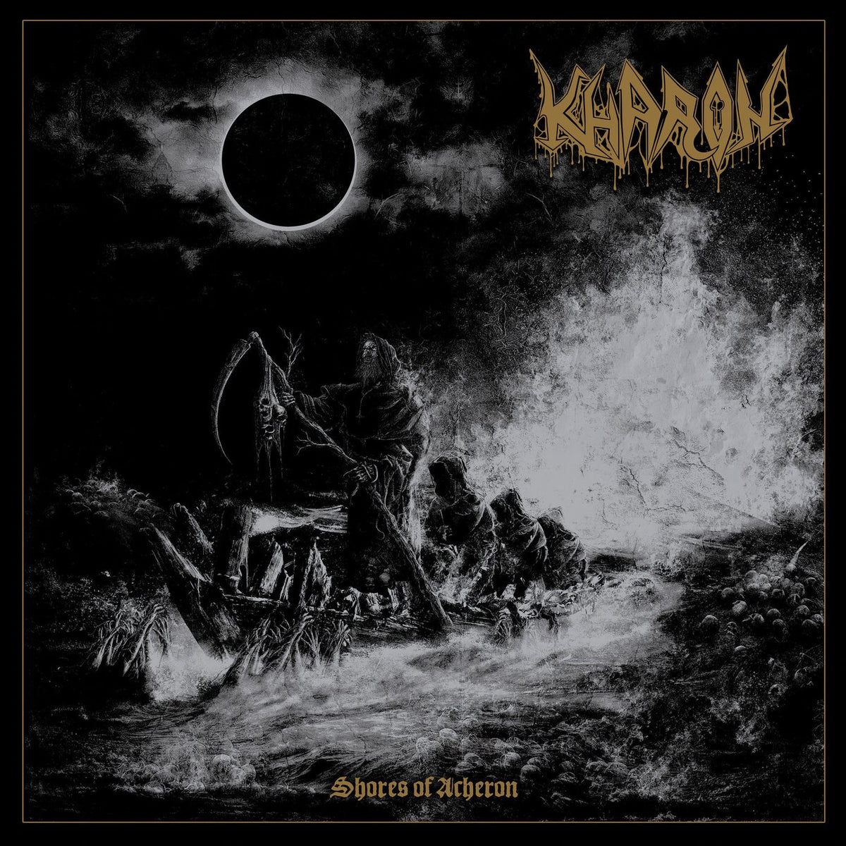 Kharon – Shores Of Acheron [2LP] vinyl record cover