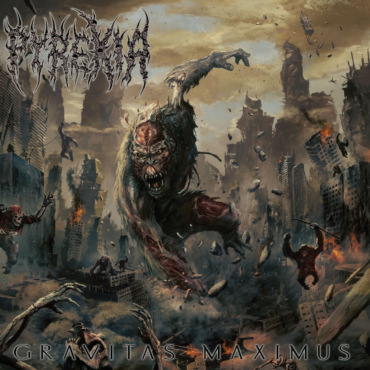 Pyrexia – Gravitas Maximus vinyl cover