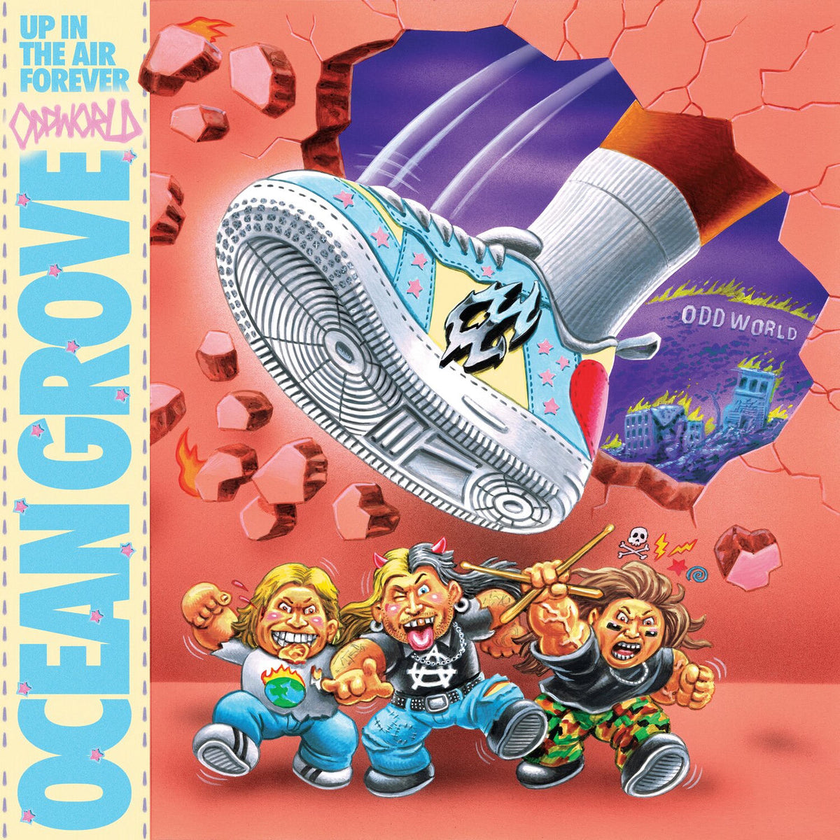 Ocean Grove – Up In The Air Forever vinyl record cover
