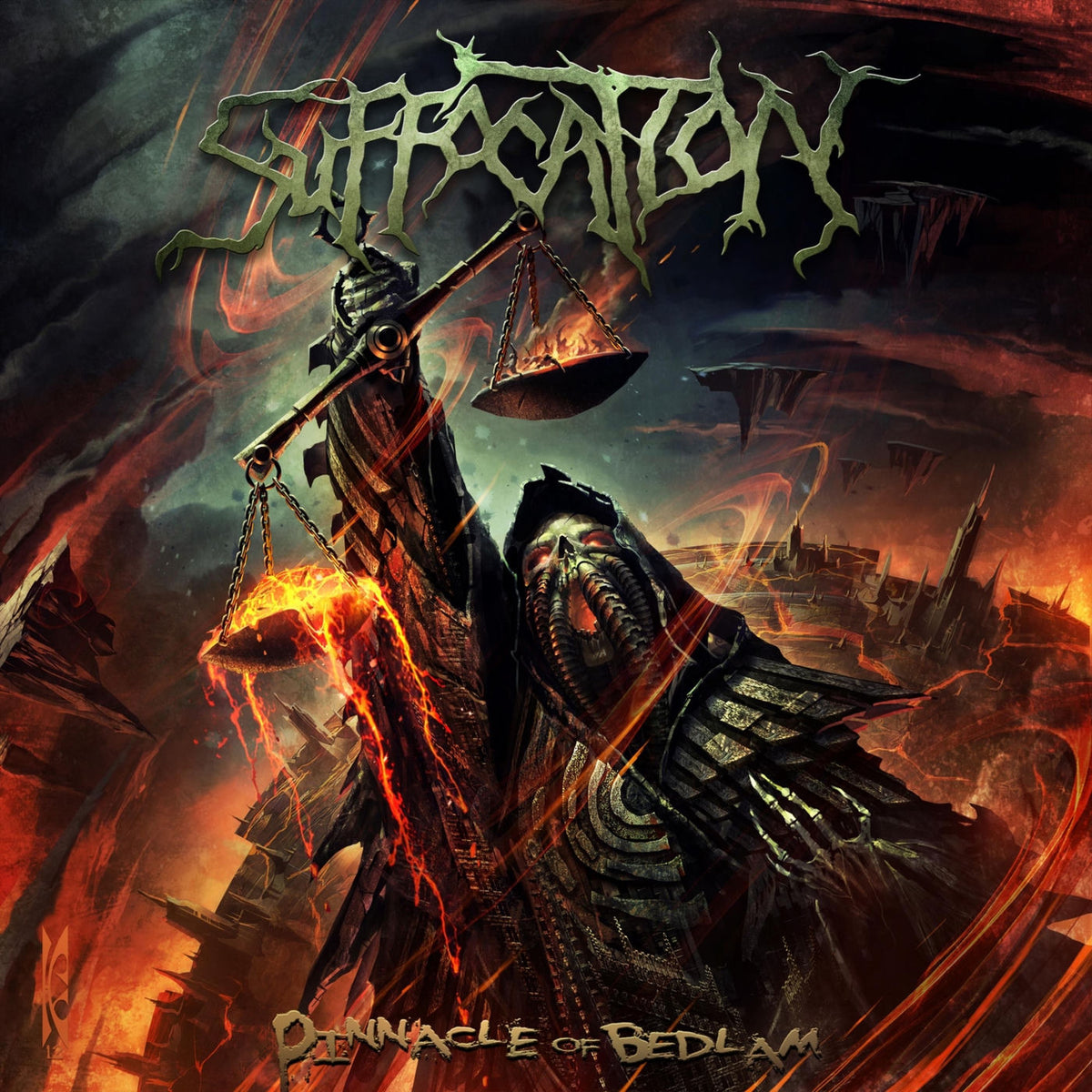 Suffocation – Pinnacle of Bedlam vinyl record cover
