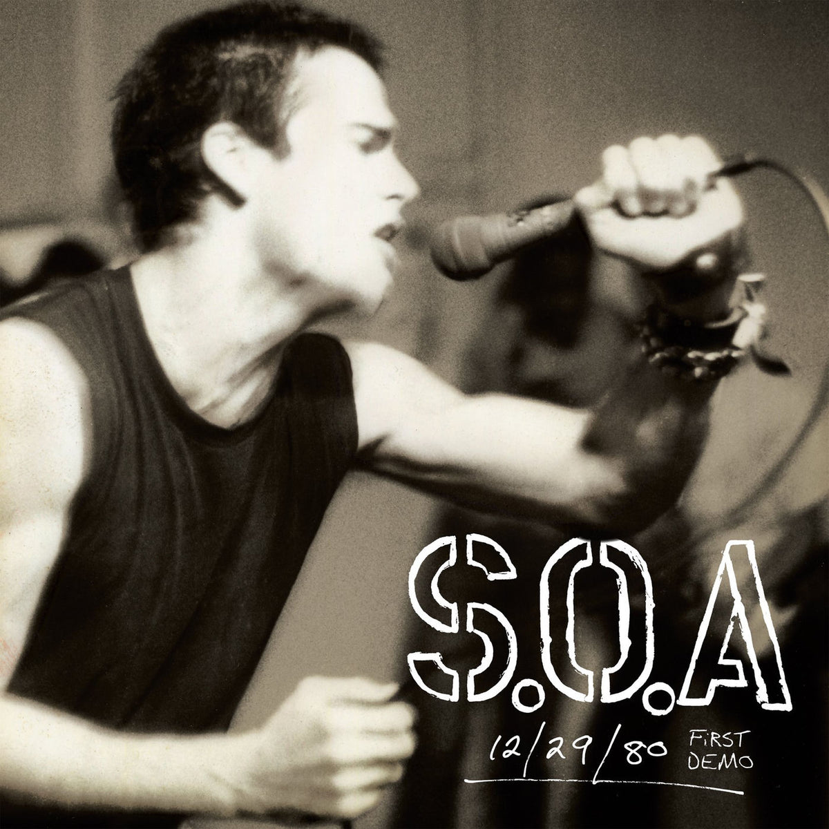 S.O.A. – First Demo 12/29/80 vinyl cover