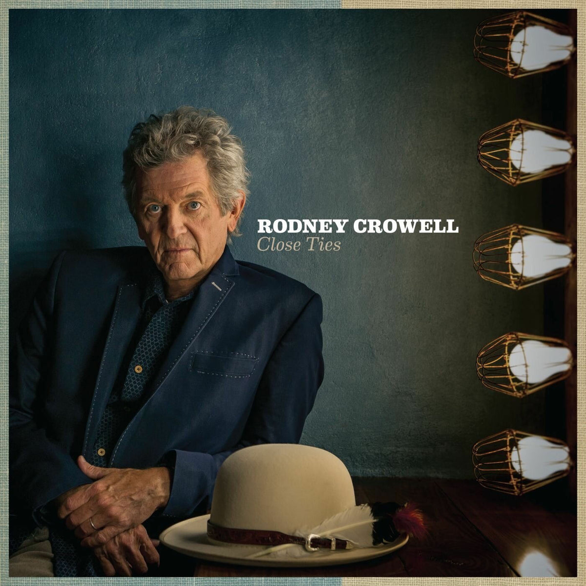 Rodney Crowell – Close Ties vinyl cover