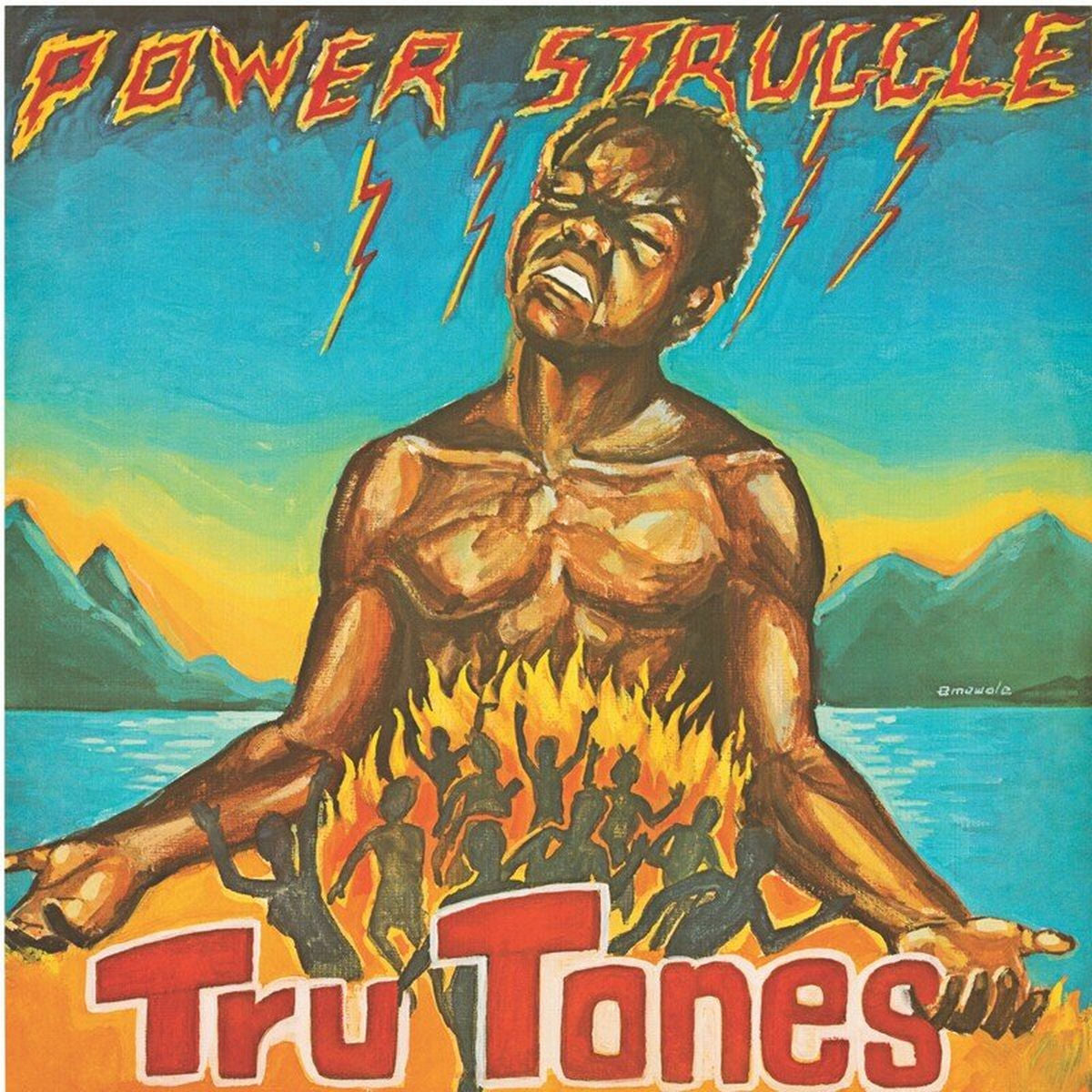 Tru-Tones – Power Struggle (Red Vinyl) vinyl record cover