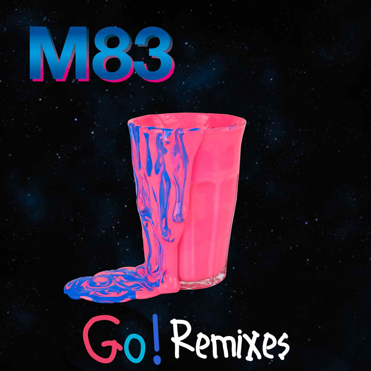 M83 – Go (Limited Edition Blue Vinyl) vinyl record cover