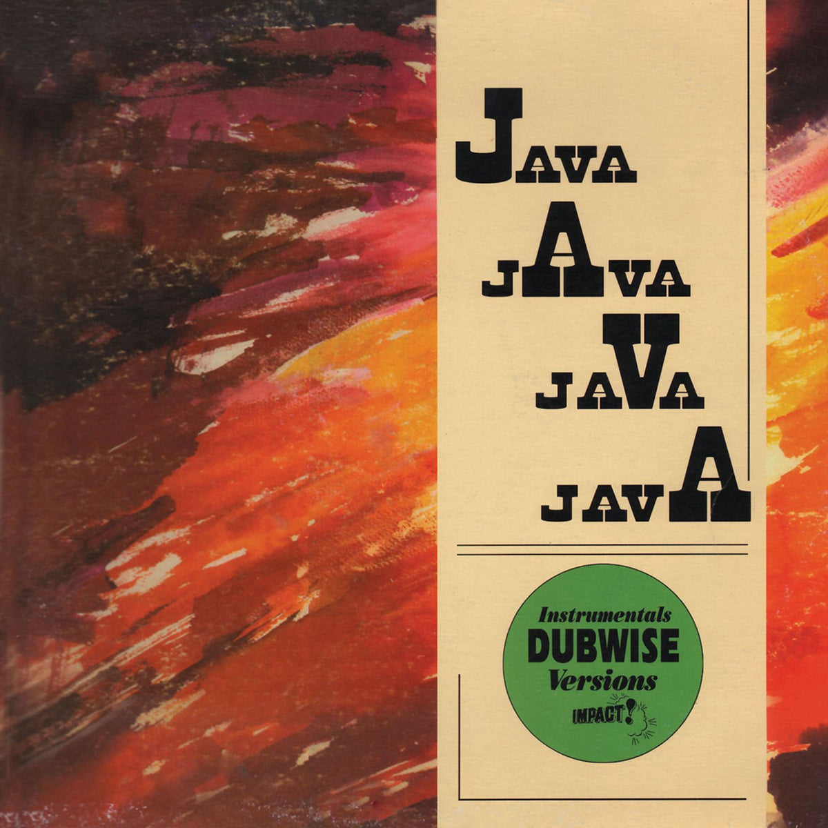 Impact All Stars – Java Java Java Java (Remastered) vinyl cover