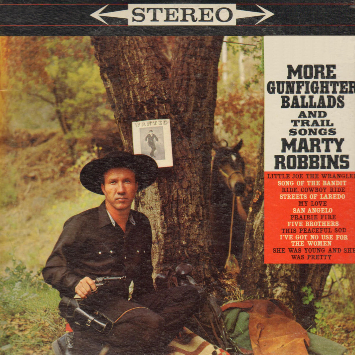 Marty Robbins – More Gunfighter Ballads And Trail Songs vinyl cover