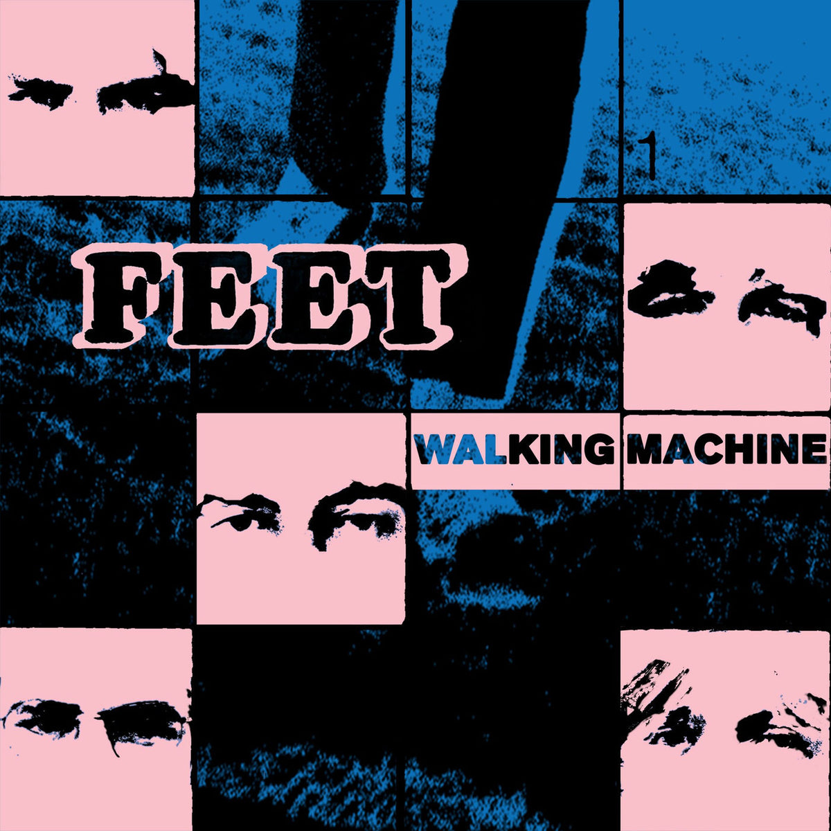 Feet – Walking Machine vinyl record cover