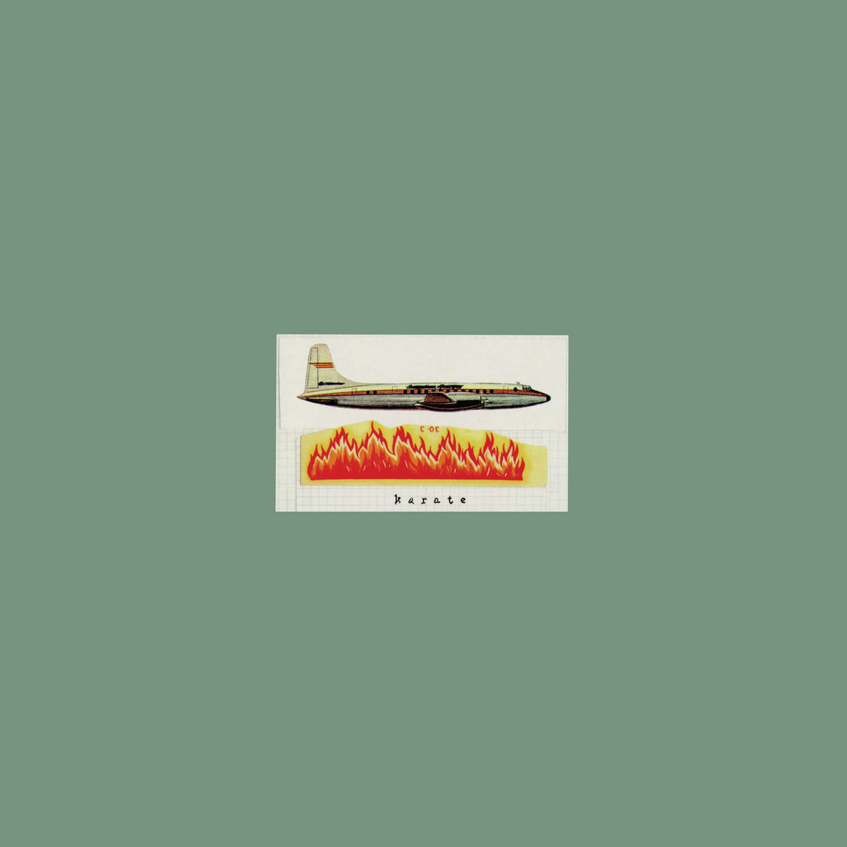 Karate – Karate vinyl record cover