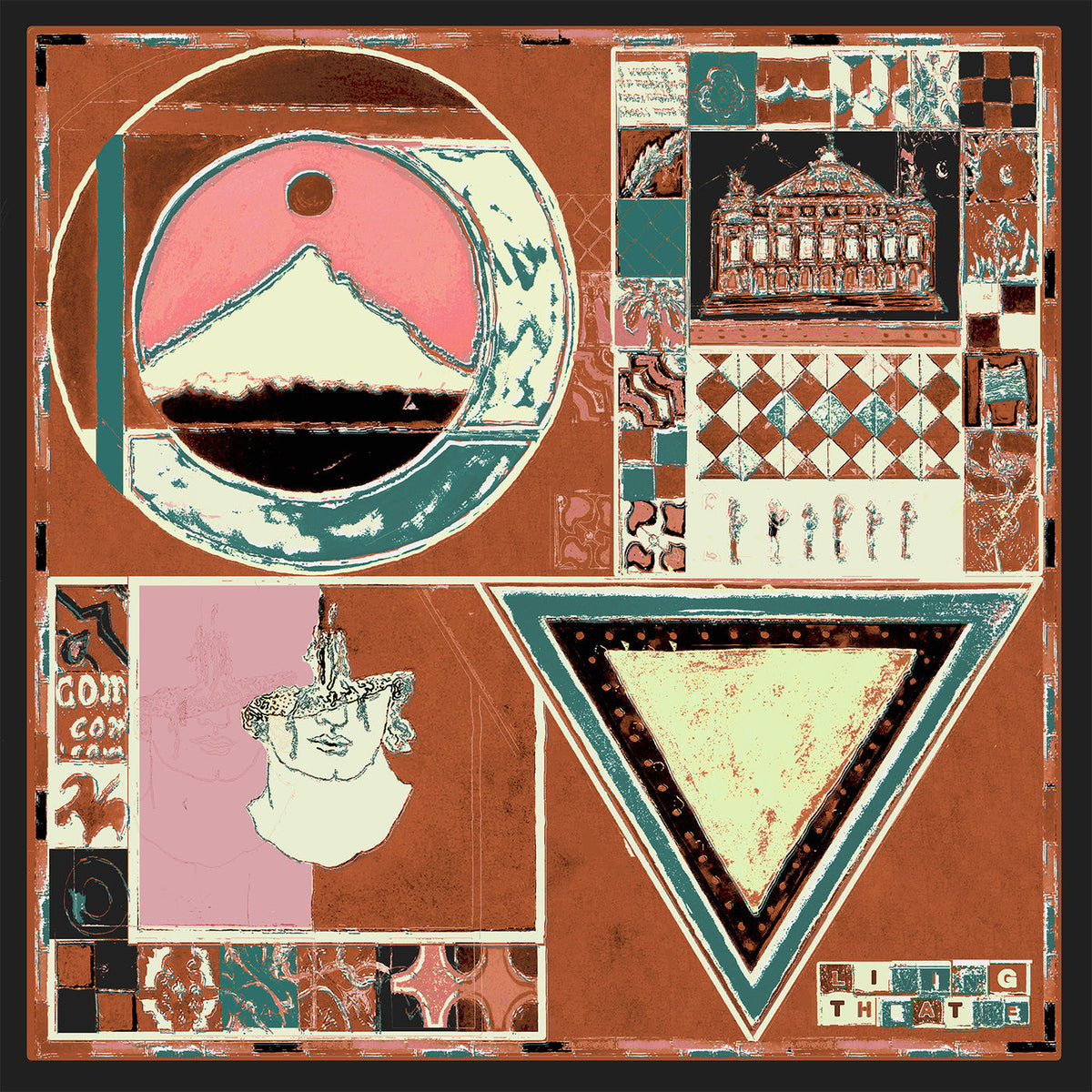 Olden Yolk – Living Theatre vinyl record cover