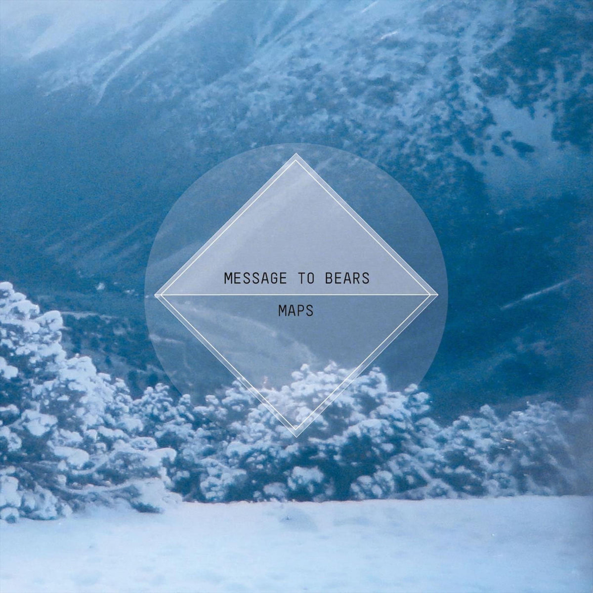 Message To Bears – MAPS (WHITE VINYL) vinyl record cover