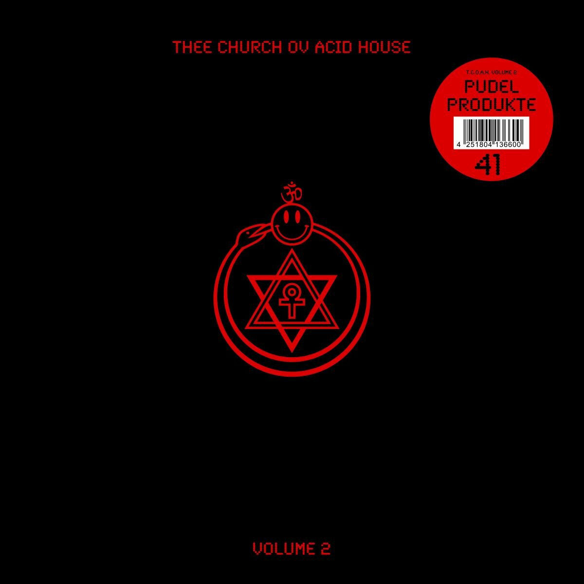 Various Artists – Thee Church Ov Acid House, Vol. 2 vinyl cover