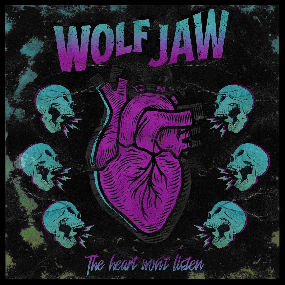 Wolf Jaw – Heart Won'T Listen vinyl record cover
