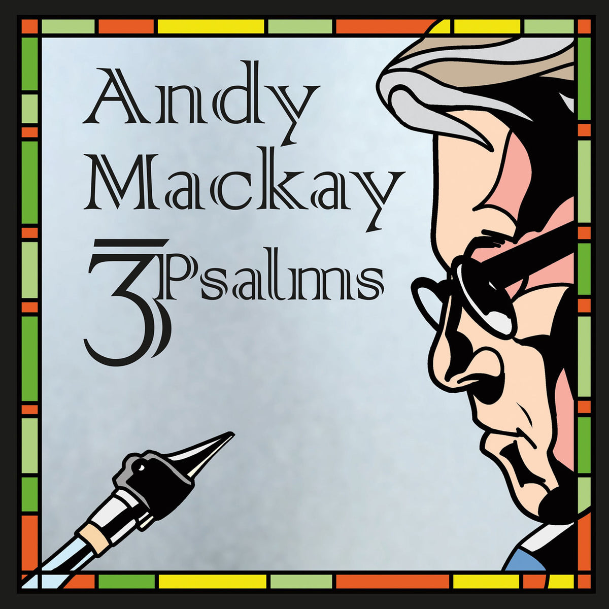 Andy Mackay – 3Psalms vinyl record cover