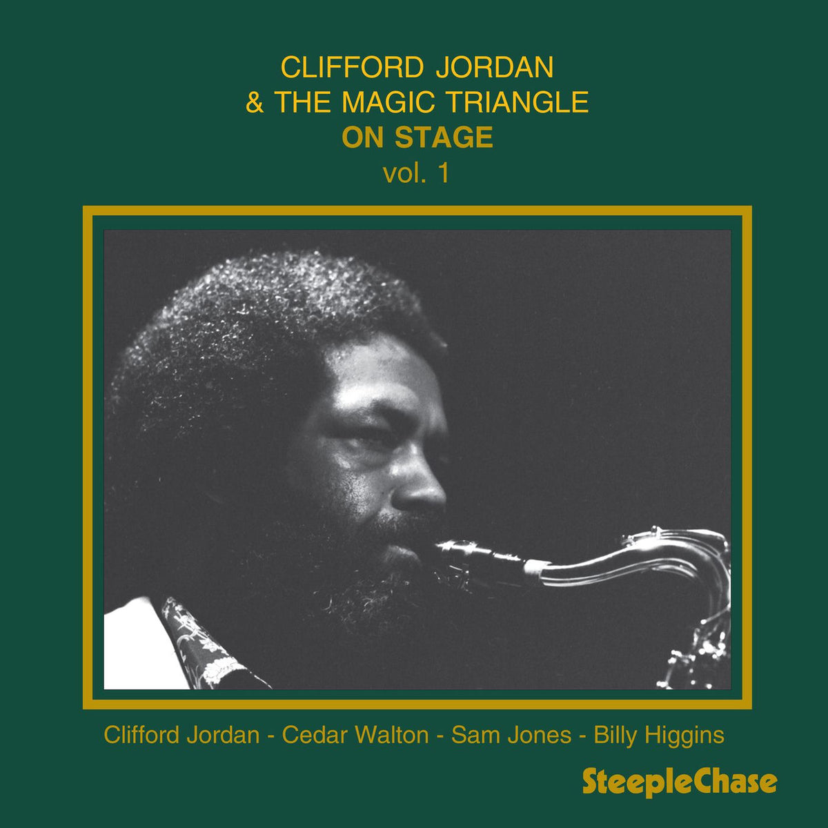 Clifford Jordan – On Stage, Vol. 1 (Live) vinyl cover