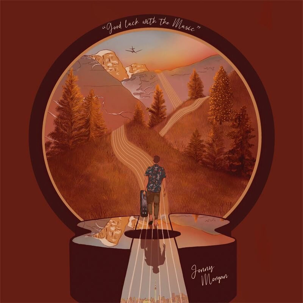 Jonny Morgan – Good Luck With the Music vinyl cover