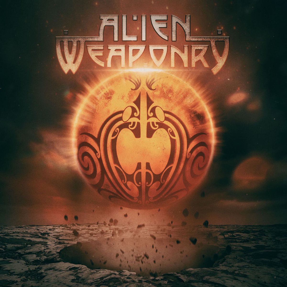 Alien Weaponry – Te Ra vinyl record cover