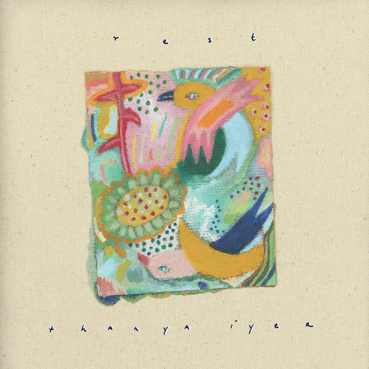 Thanya Iyer – rest vinyl cover