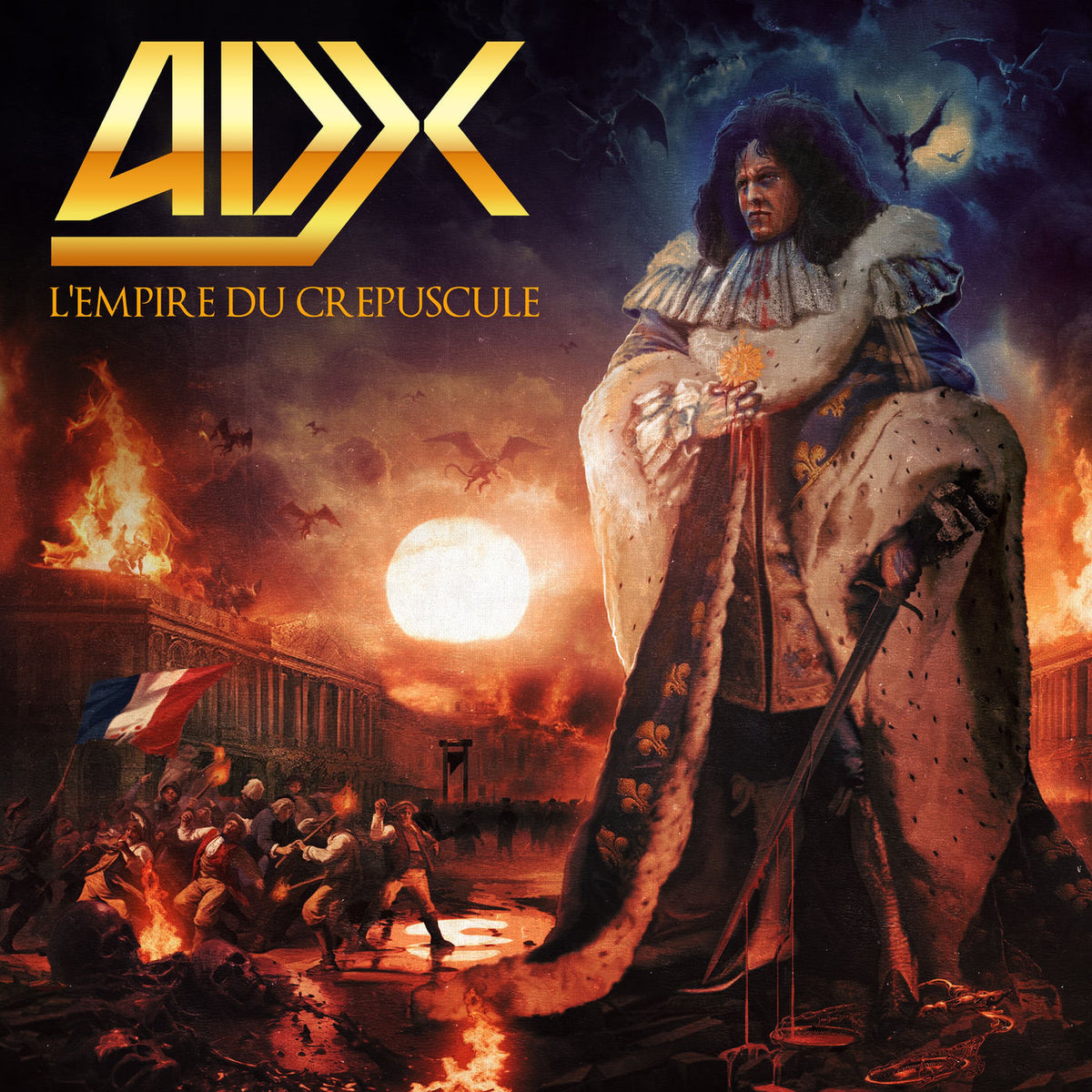 ADX – L Empire Du Crepuscule [LP] vinyl record cover