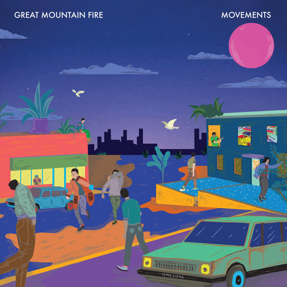 Great Mountain Fire – Movements vinyl record cover