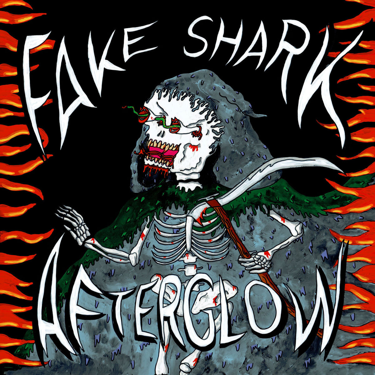 Fake Shark – AFTERGLOW vinyl record cover
