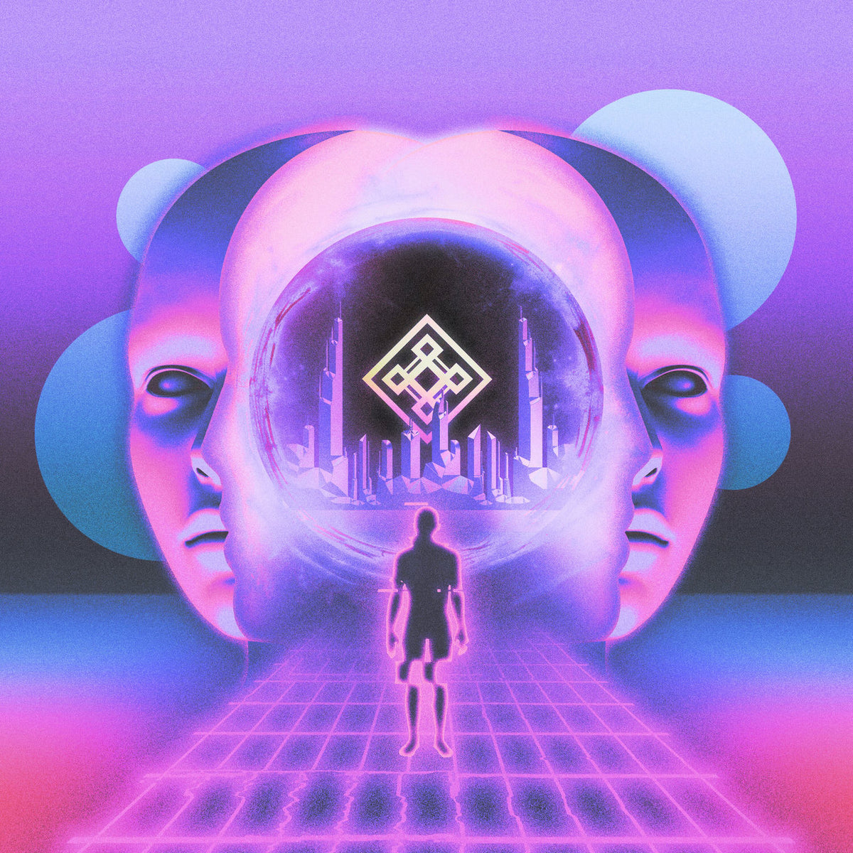 Red Handed Denial – Journey Through Virtual Dystopia vinyl record cover