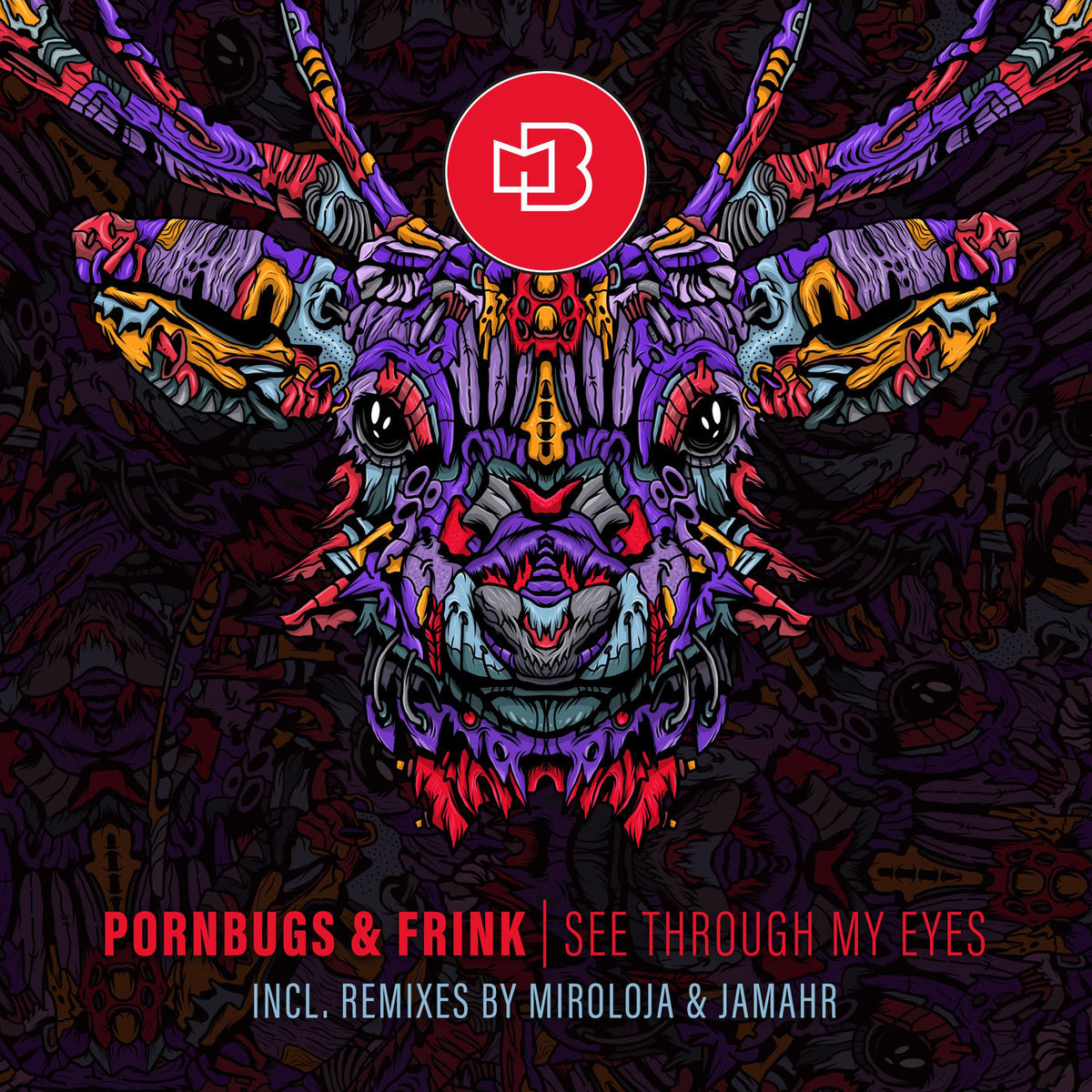 Pornbugs – See Through My Eyes vinyl cover