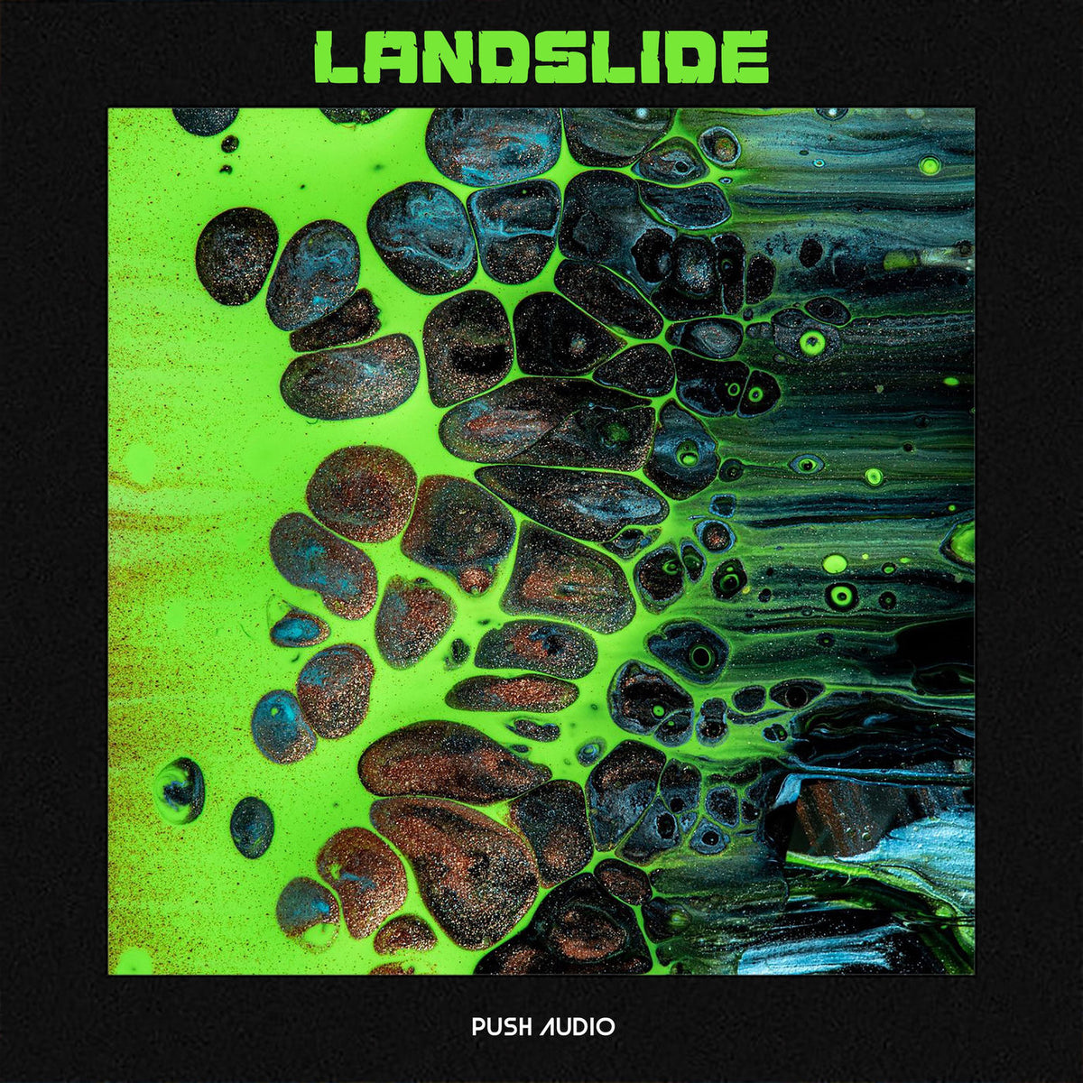 Various Artists – Landslide (FOR FIELD RECORDINGS AND SINE WAVES) [2LP] vinyl record cover