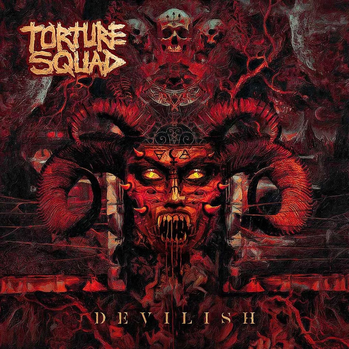 Torture Squad – Devilish vinyl record cover