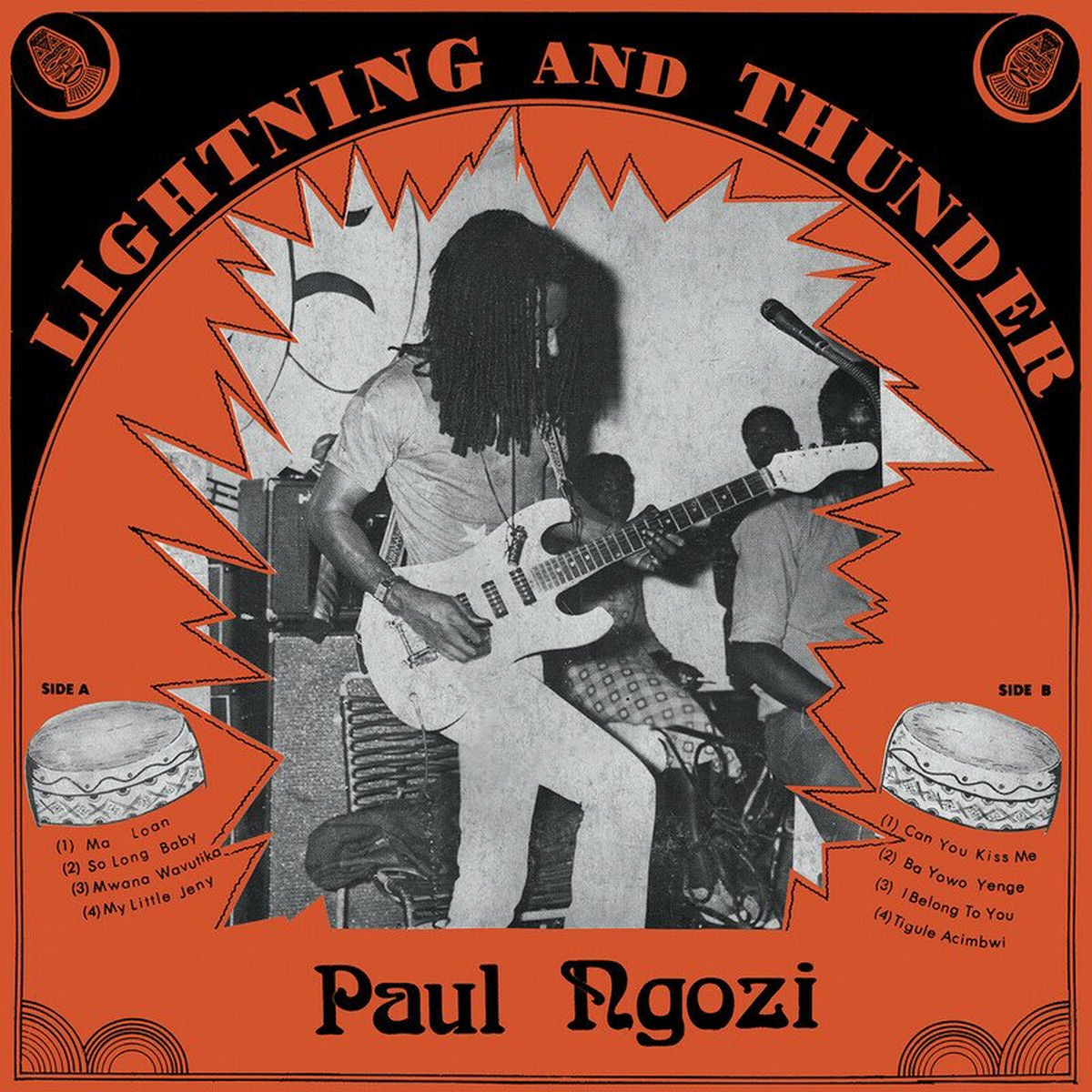 Paul Ngozi – Lightning and Thunder vinyl cover