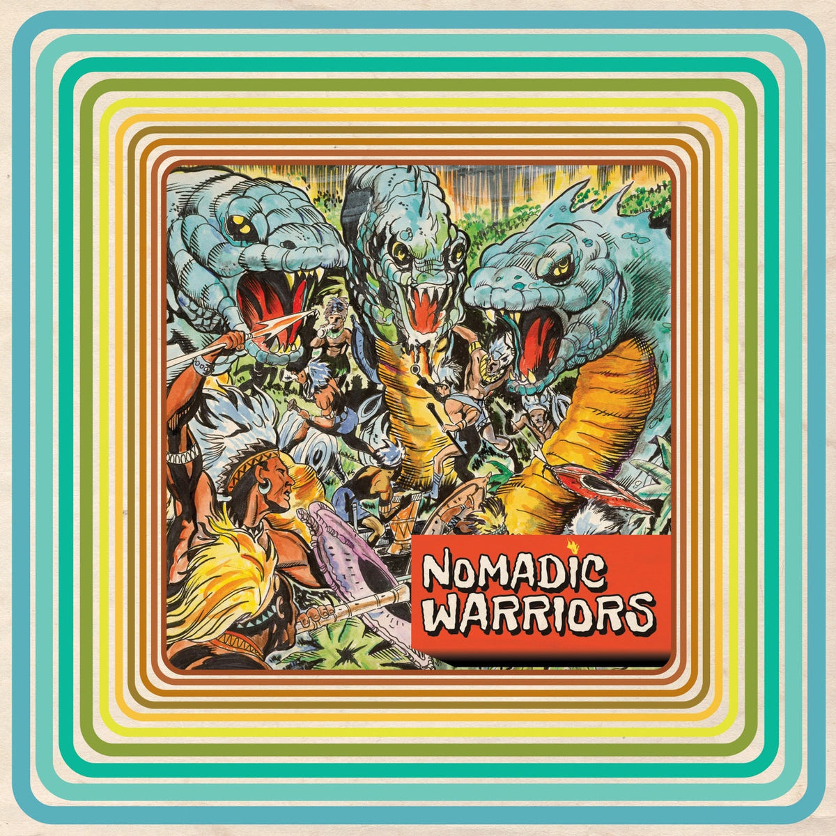 Nomadic Warriors – Nomadic Warriors vinyl record cover