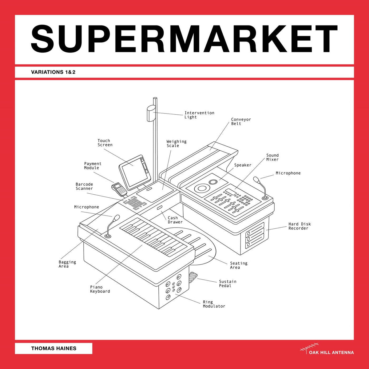 Thomas Haines – Supermarket variations 1 & 2 vinyl cover