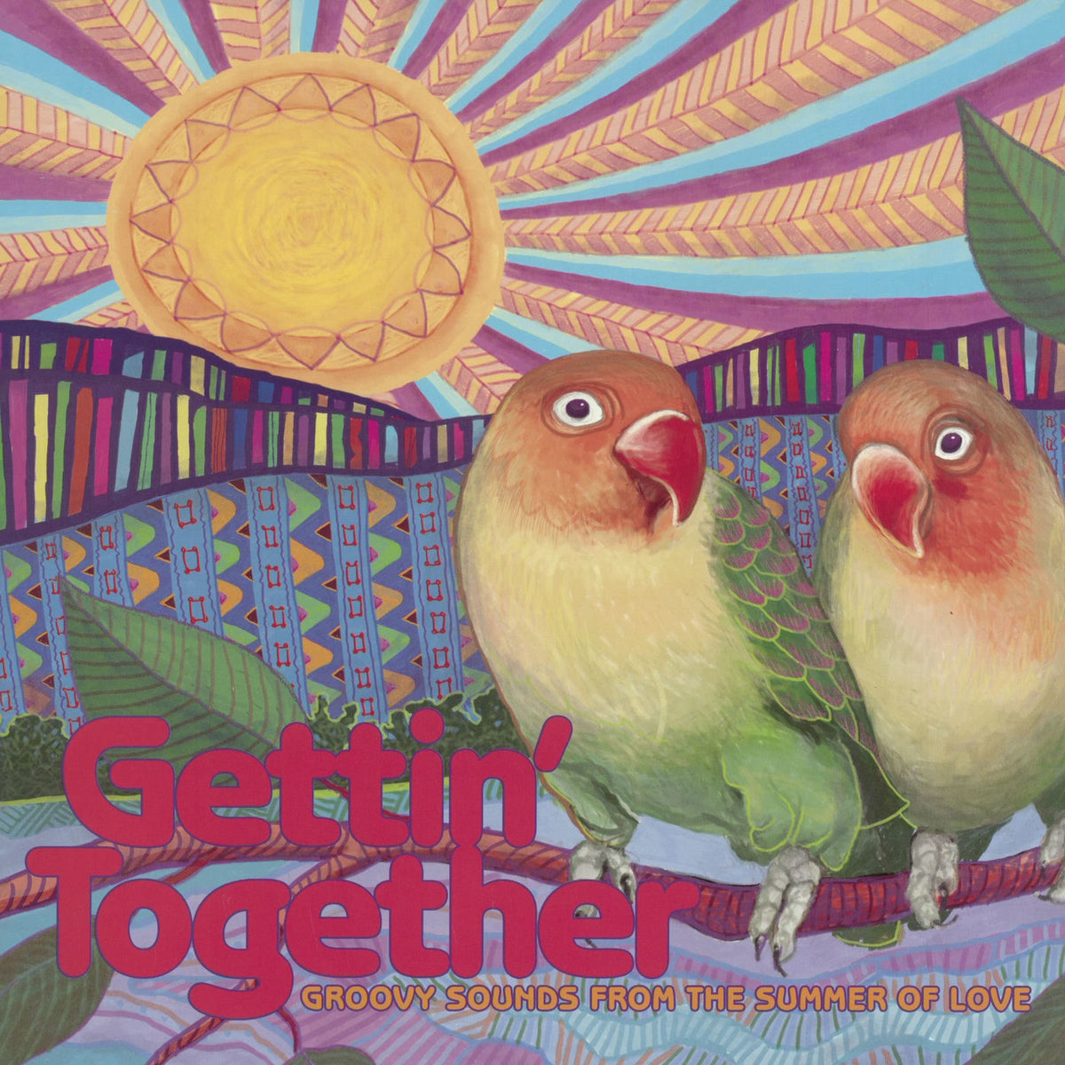 Various Artists – Gettin' Together: Groovy Sounds Of The Summer Of vinyl record cover