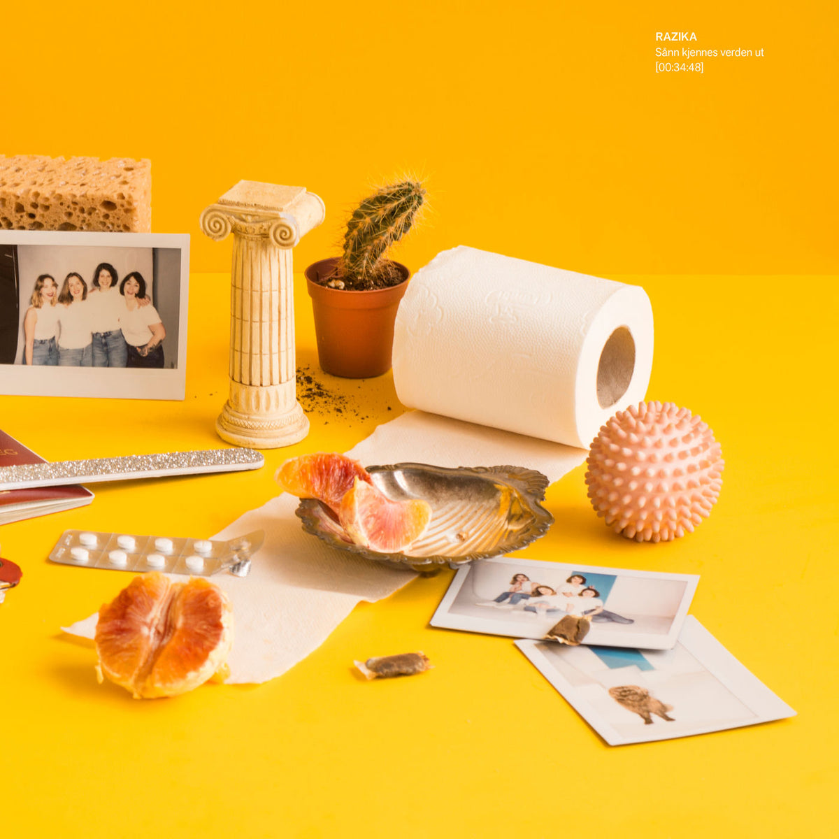 Razika – Sann Kjennes Verden Ut vinyl record cover