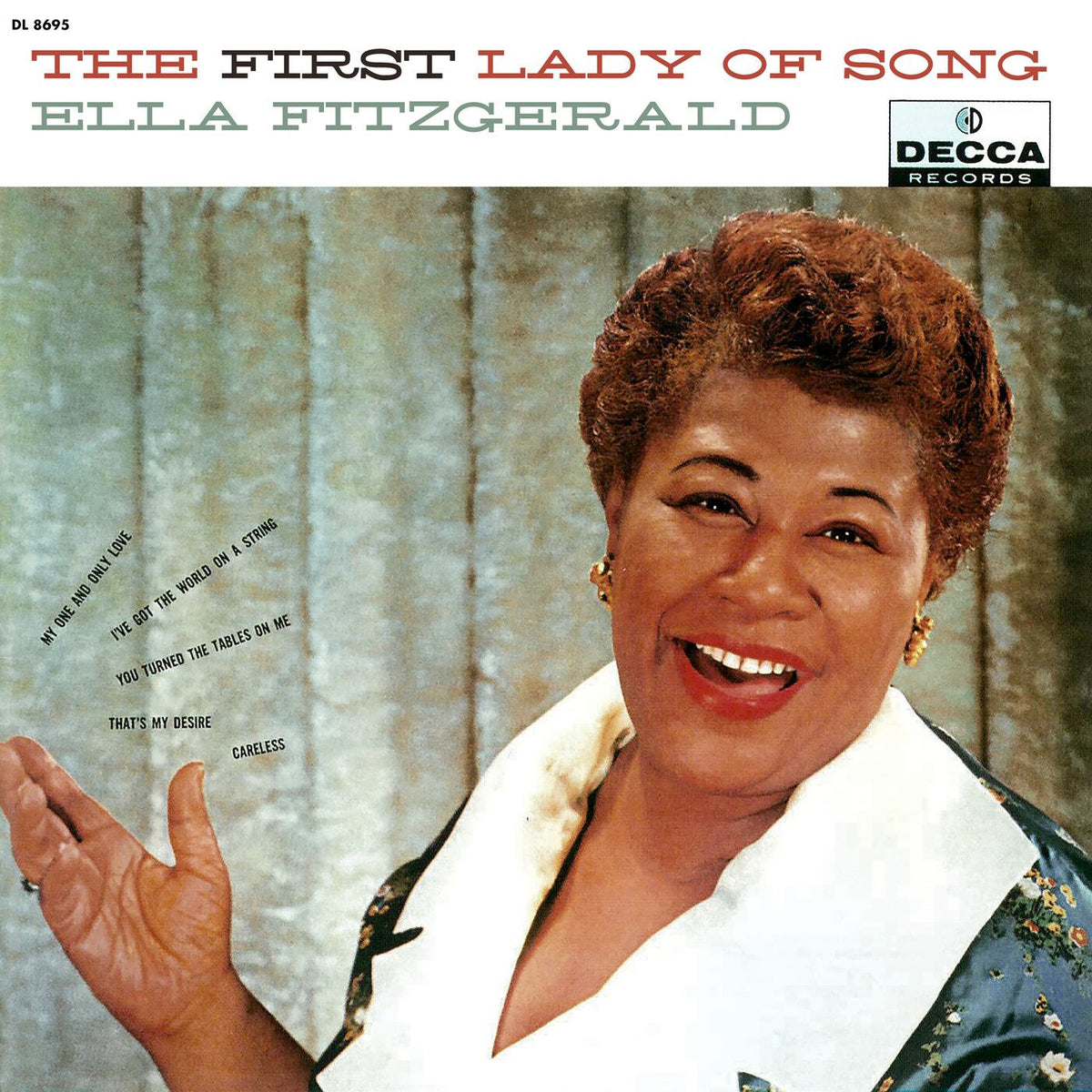 Ella Fitzgerald – The First Lady of Song vinyl record cover