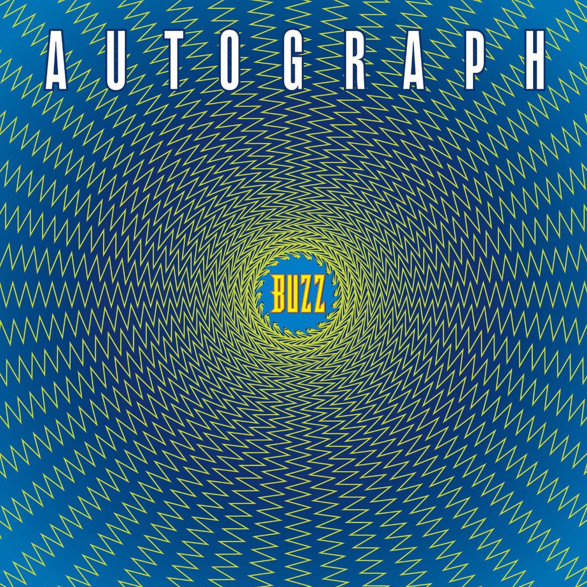 Autograph – BUZZ (NEON YELLOW VINYL) vinyl record cover