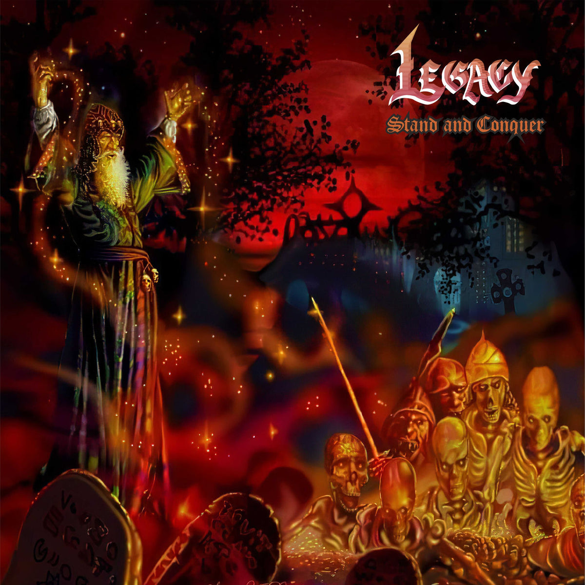 Legacy – Stand And Conquer vinyl record cover