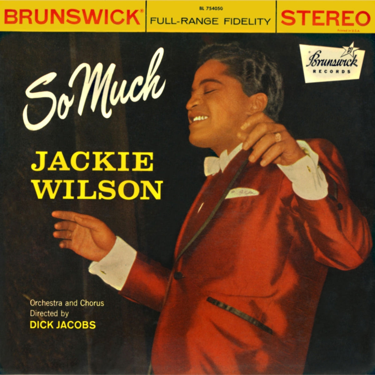 Jackie Wilson – So Much vinyl record cover