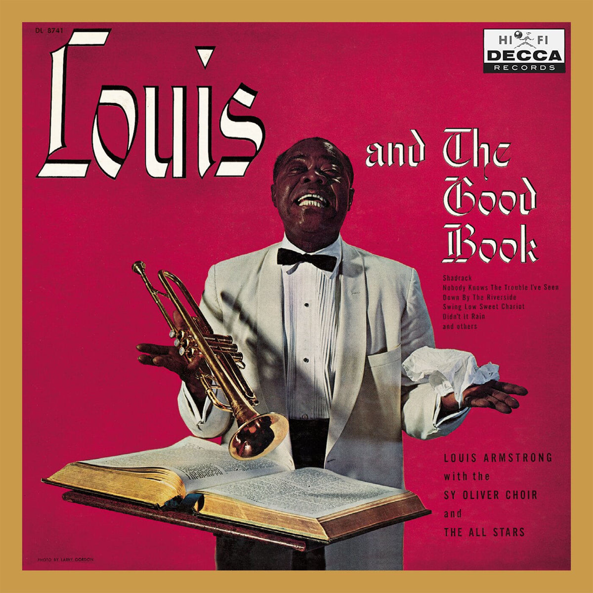Louis Armstrong – Louis and the Good Book (Coloured Vinyl) vinyl record cover