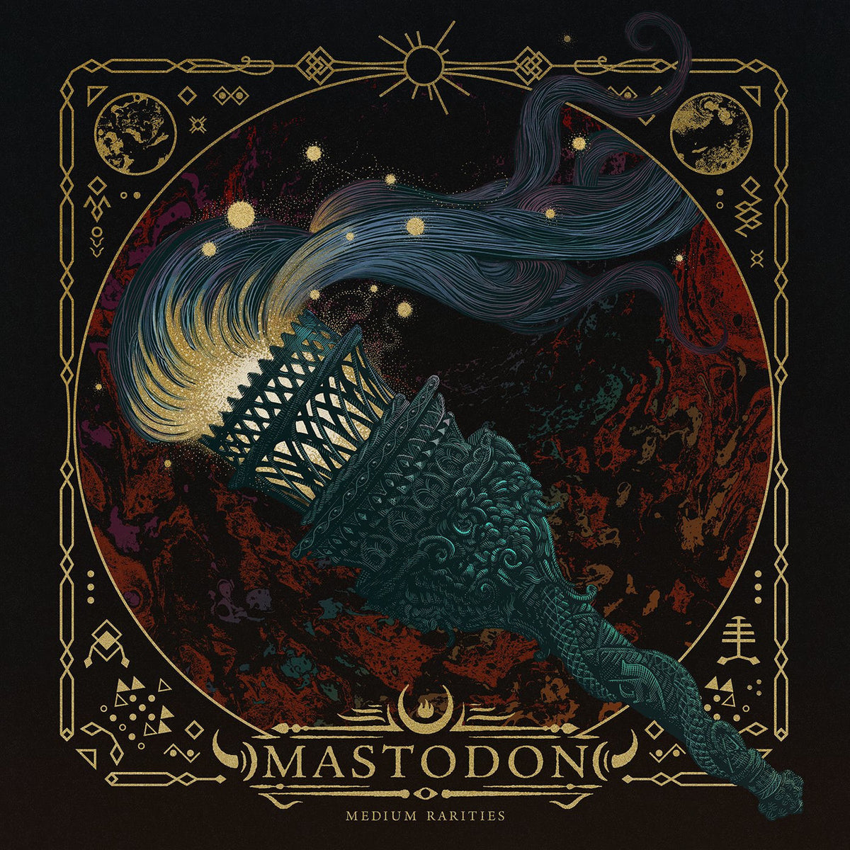 Mastodon – Medium Rarities vinyl record cover