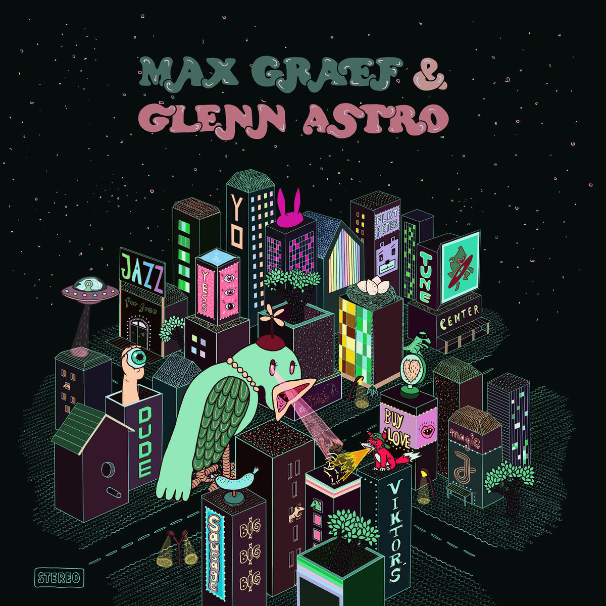 Max Graef – The Yard Work Simulator vinyl cover