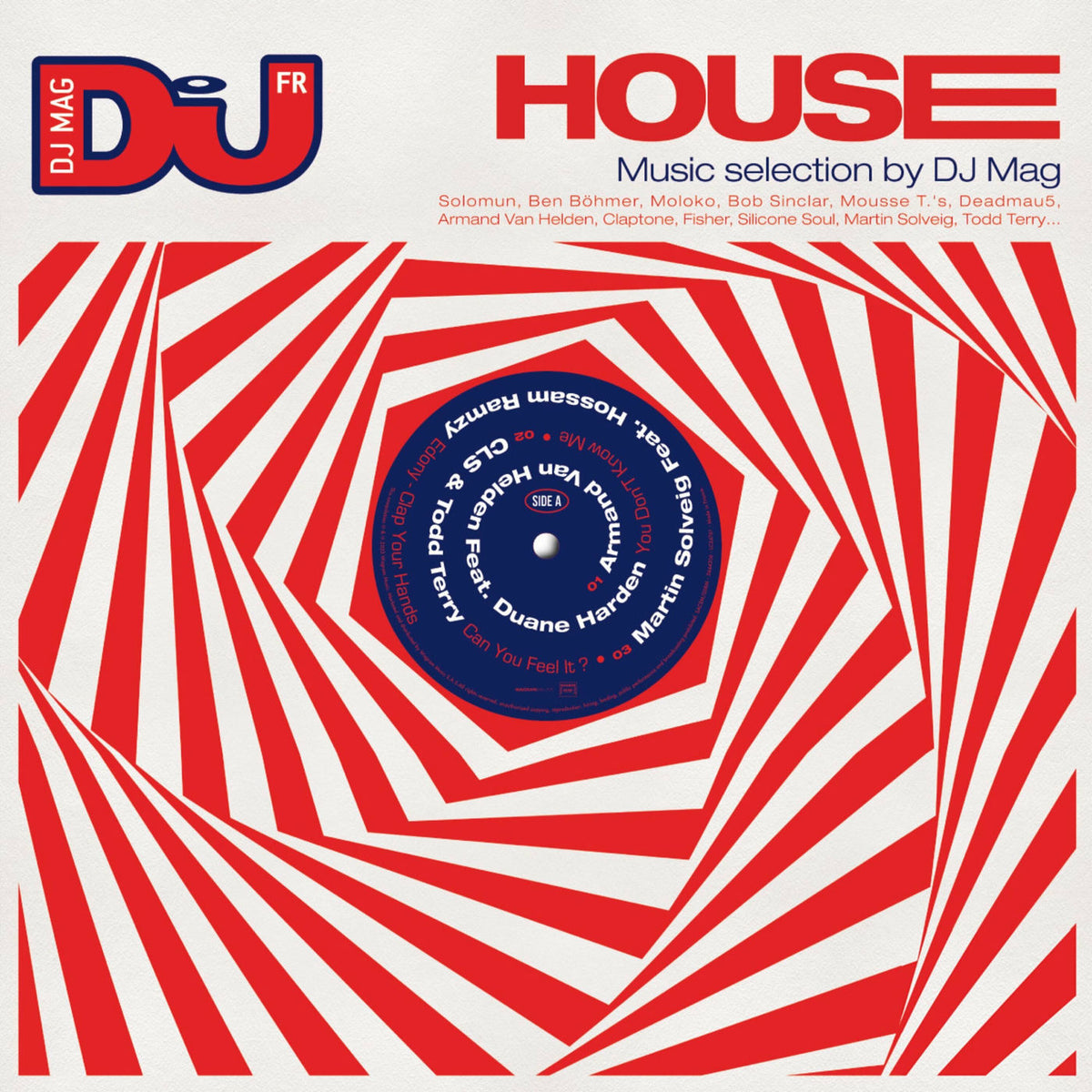 Various Artists – Dj Mag House vinyl record cover